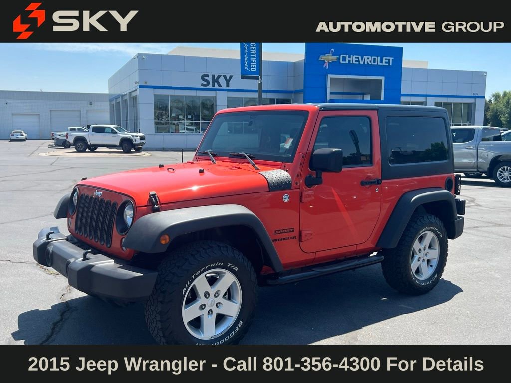Used 2015 Jeep Wrangler Sport w/ Quick Order Package 24S