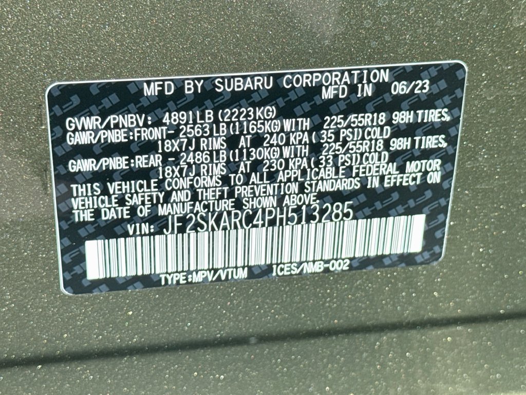 Certified 2023 Subaru Forester Touring AWD/4WD image 31