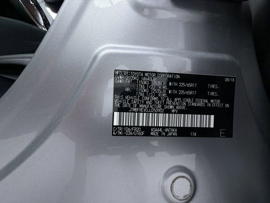 Used 2018 Toyota RAV4 LE w/ Carpet Mat Package image 15