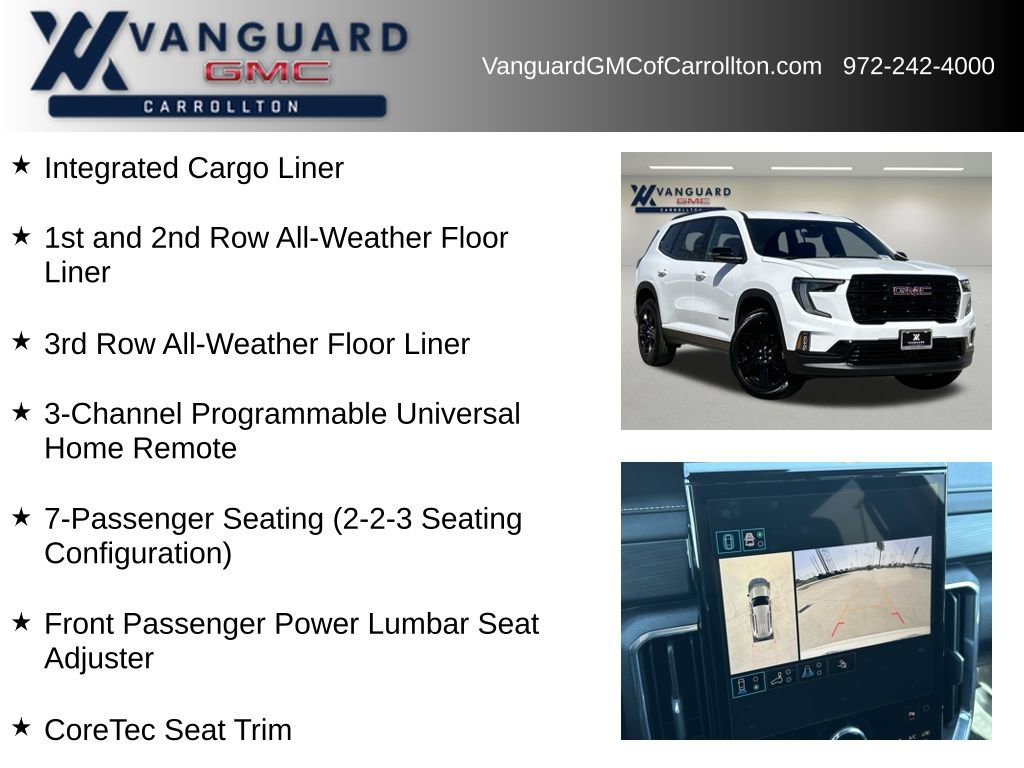 New 2026 GMC Acadia Elevation w/ Black Edition image 12