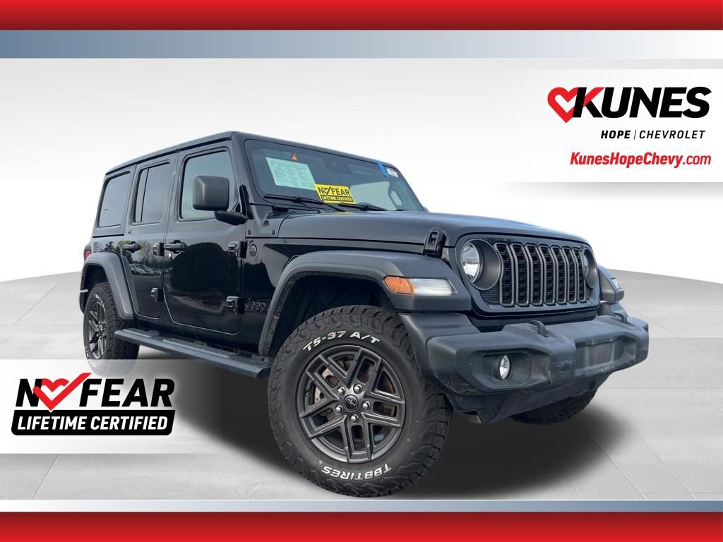 Used 2024 Jeep Wrangler Sport S video 1