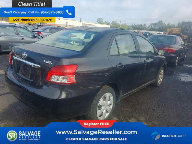 Used 2007 Toyota Yaris Sedan w/ PWR Pkg w/Steel Wheels FWD image 4