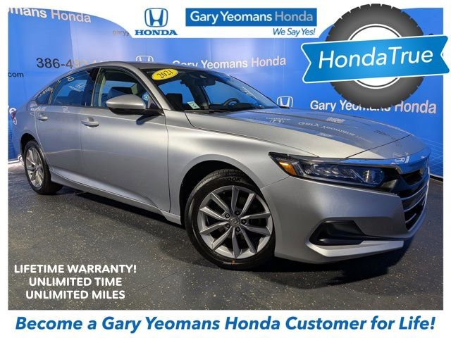Certified 2021 Honda Accord LX