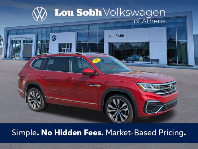 Used 2021 Volkswagen Atlas SEL Premium AWD/4WD image 1