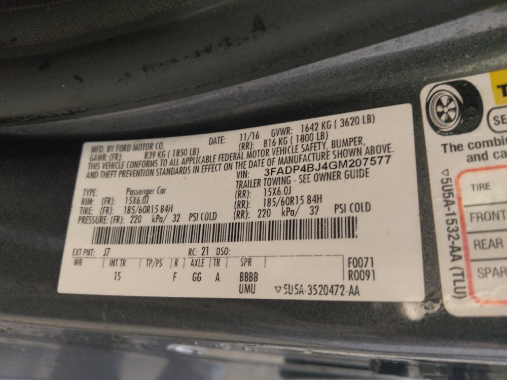 Used 2016 Ford Fiesta SE FWD image 33