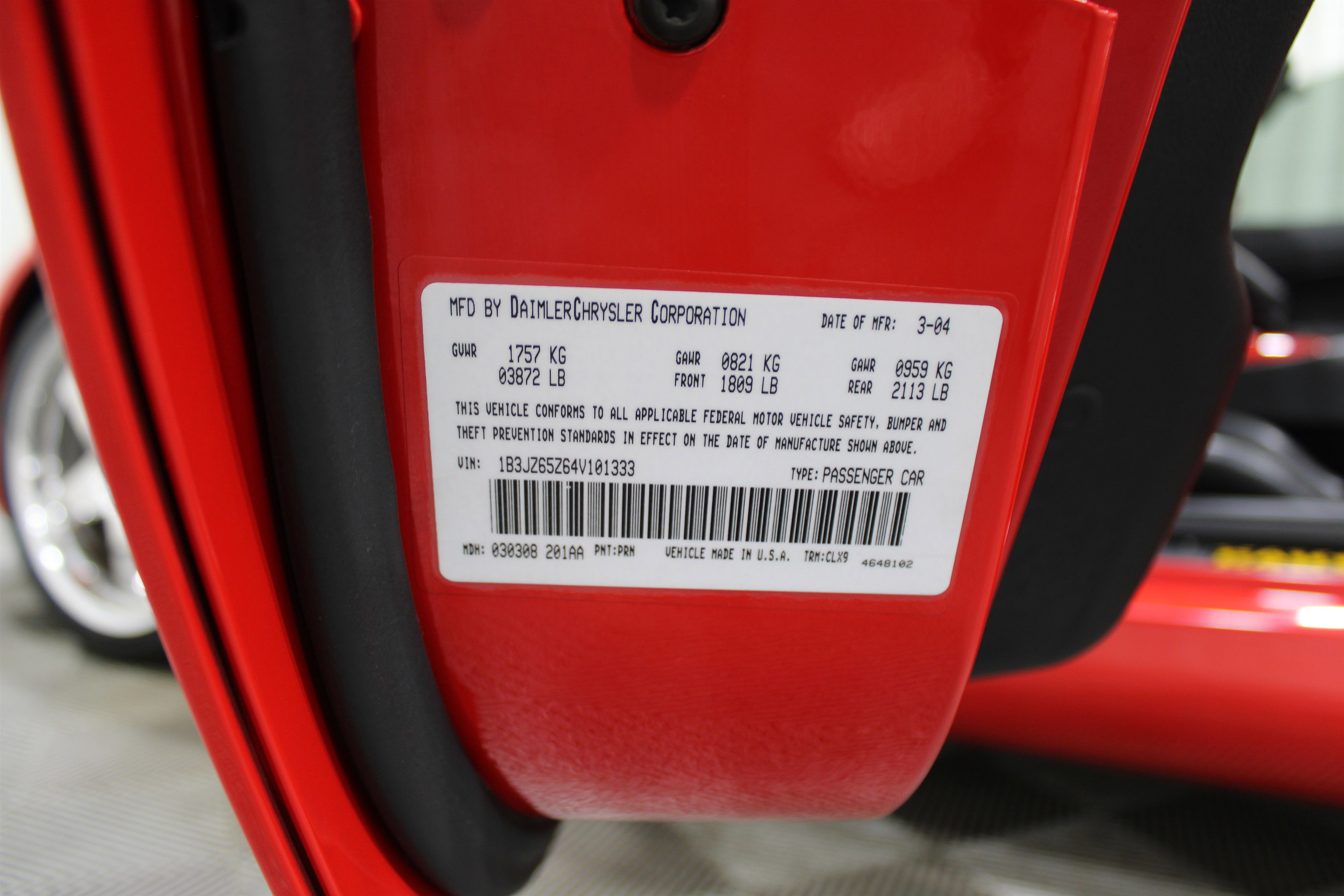 Used 2004 Dodge Viper SRT-10 RWD image 31