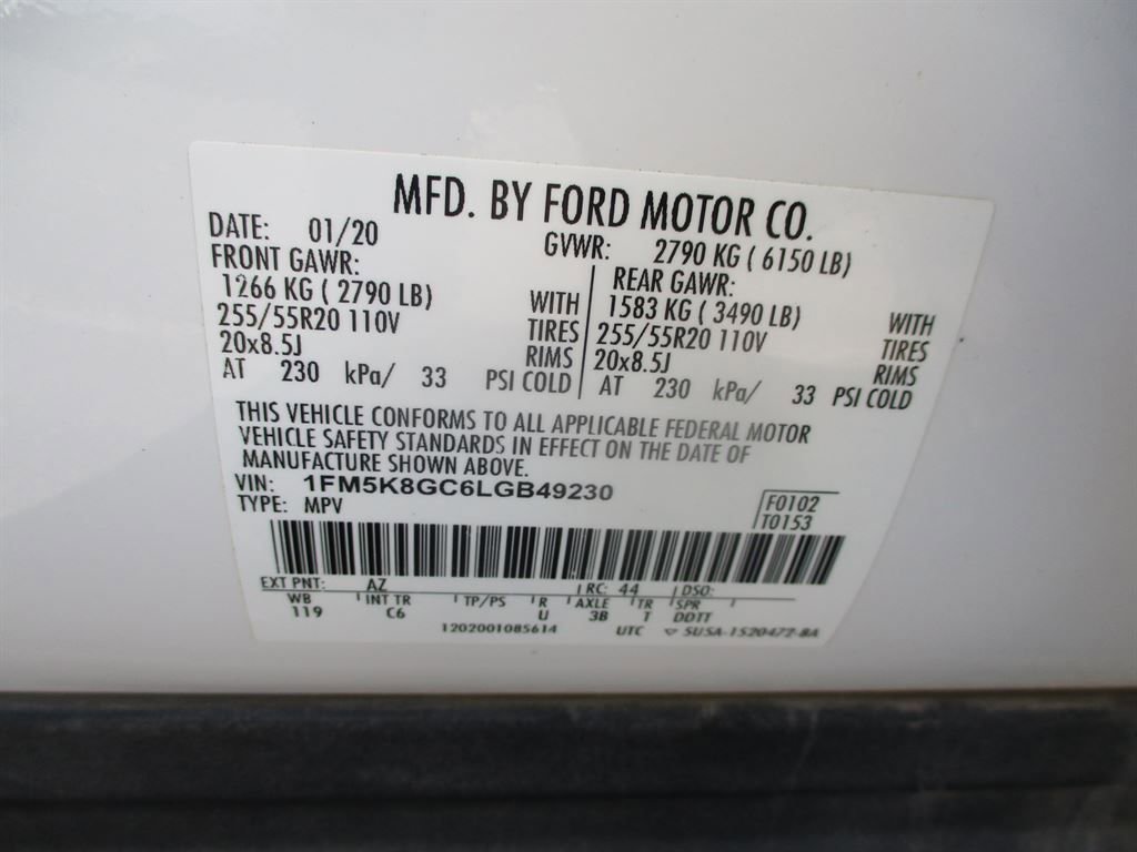 Used 2020 Ford Explorer ST w/ Premium Technology Package image 16