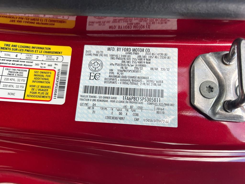 Used 2023 Ford Mustang GT RWD image 34