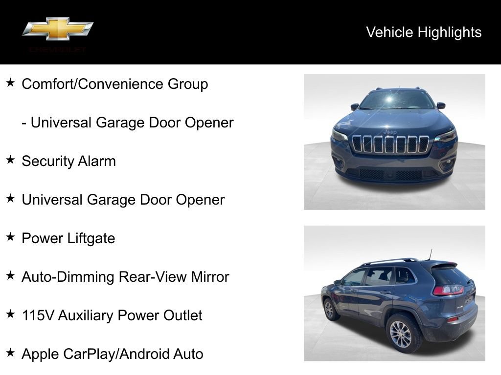 Used 2021 Jeep Cherokee Latitude Lux w/ Comfort/Convenience Group AWD/4WD image 20