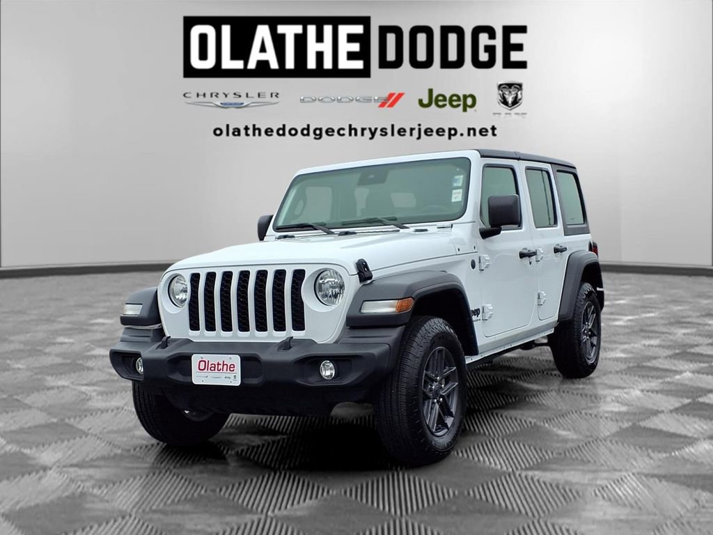 Certified 2024 Jeep Wrangler Sport S image 1