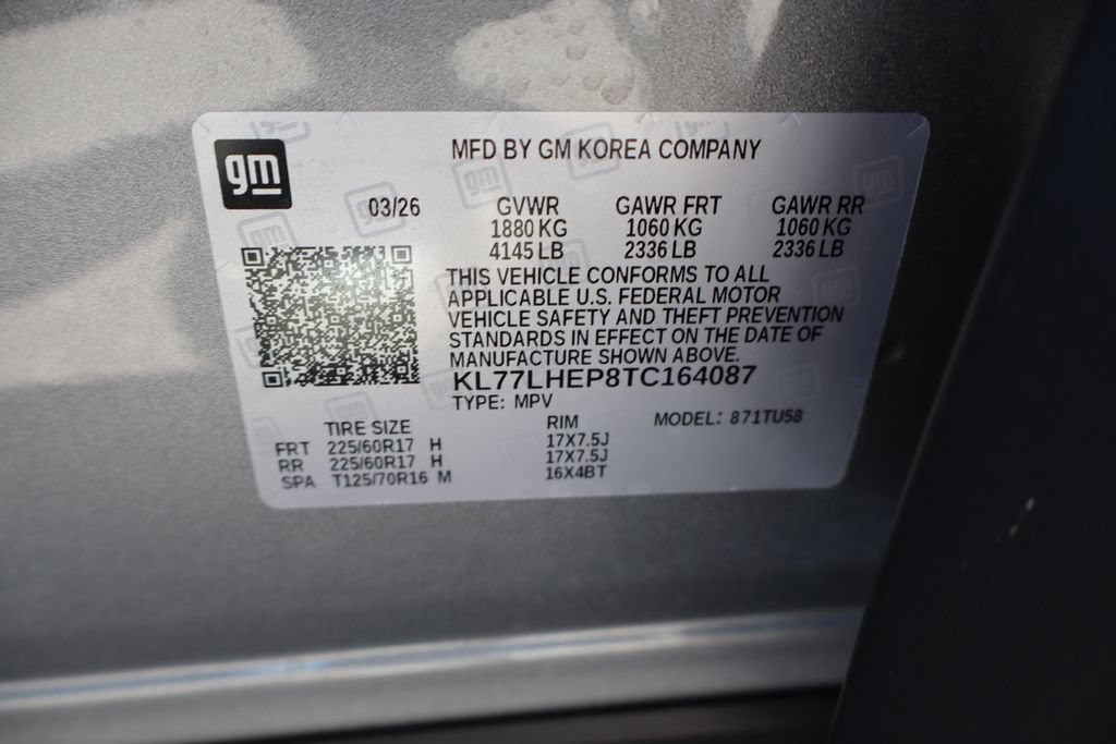 New 2026 Chevrolet Trax LT w/ Sunroof Package FWD image 42