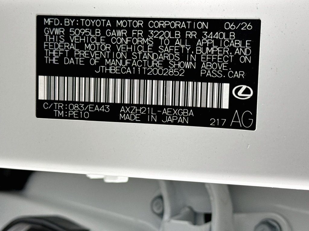 New 2026 Lexus ES 350h w/ Cold Area Package FWD image 24