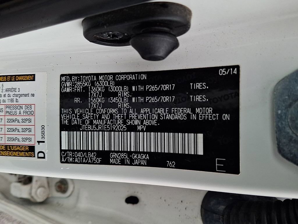 Used 2014 Toyota 4Runner SR5 Premium AWD/4WD image 28