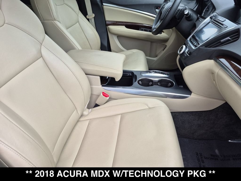 Used 2018 Acura MDX w/ Technology Package AWD/4WD image 28