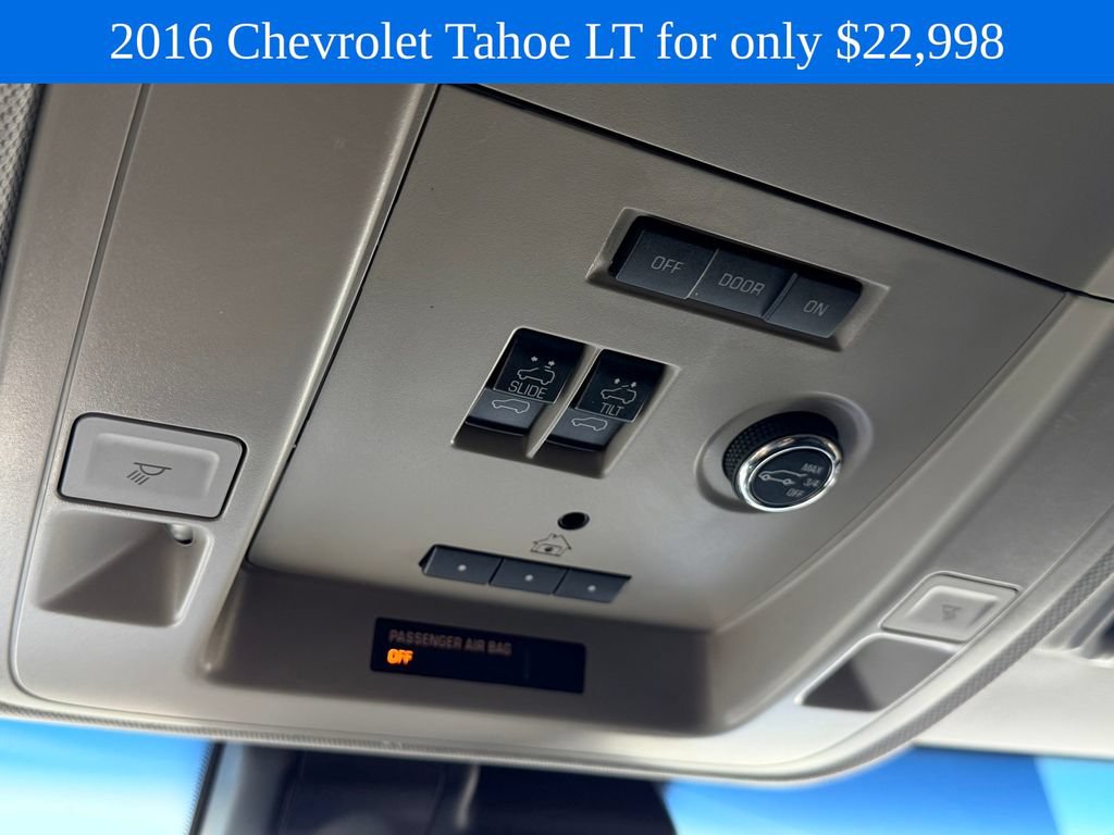 Used 2016 Chevrolet Tahoe LT w/ Luxury Package AWD/4WD image 29
