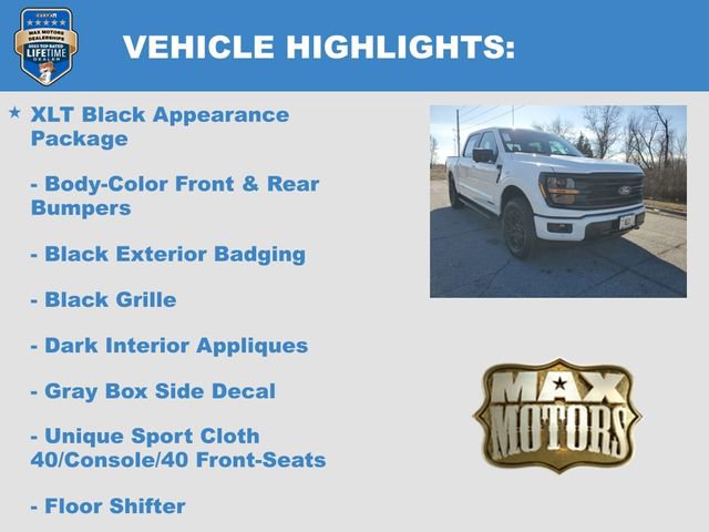 New 2025 Ford F150 XLT w/ Equipment Group 302A MID image 5