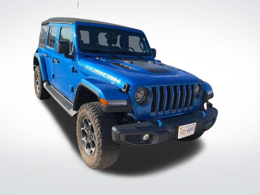 Used 2021 Jeep Wrangler Unlimited Rubicon 4xe w/ Cold Weather Group AWD/4WD image 11