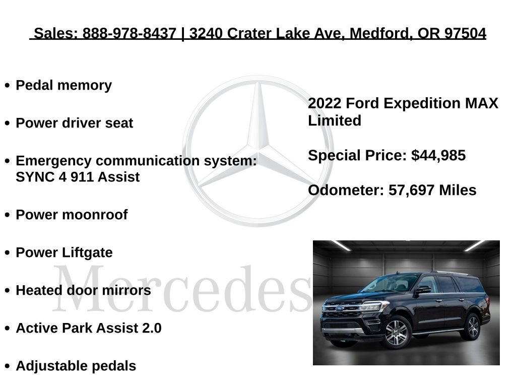 Used 2022 Ford Expedition Max Limited image 10
