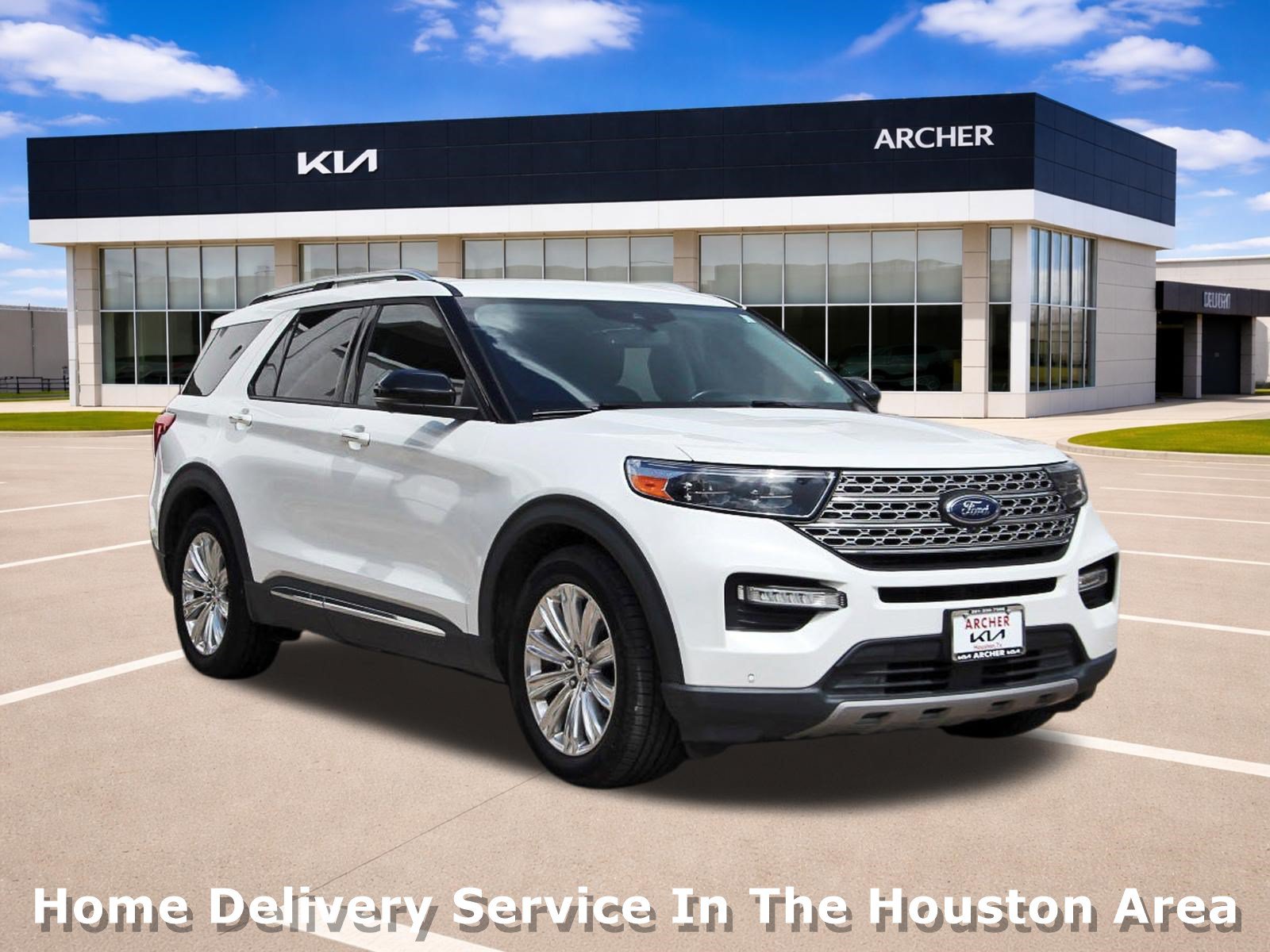 Used 2021 Ford Explorer Limited w/ Hybrid Equipment Group 310A RWD image 1