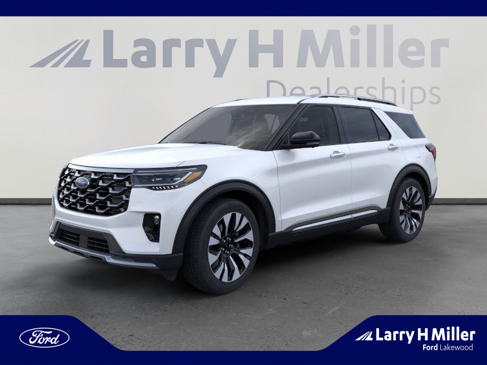 New 2026 Ford Explorer Platinum w/ LUX Leather Package image 1