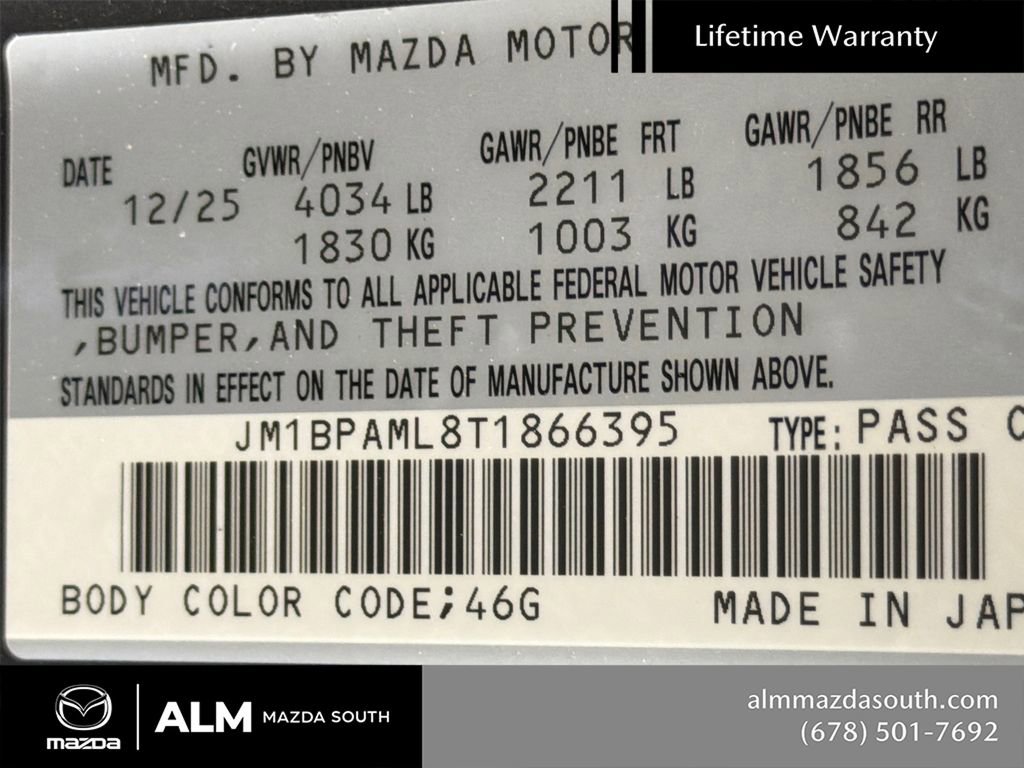 New 2026 MAZDA MAZDA3 2.5 S Hatchback w/ Premium Pkg FWD image 34