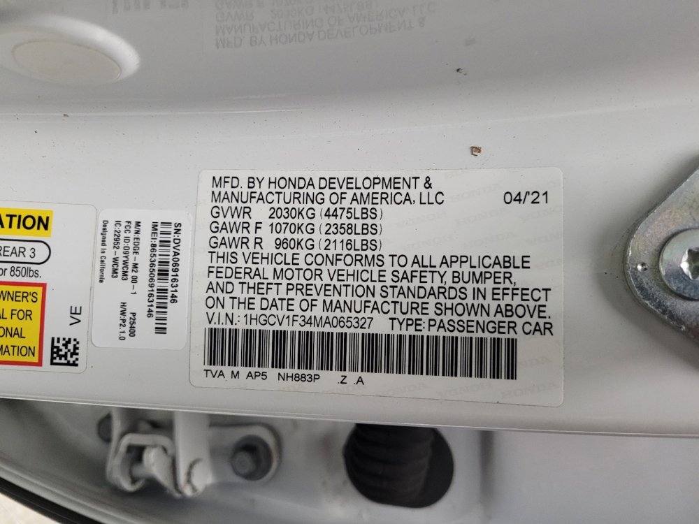 Used 2021 Honda Accord Sport image 33