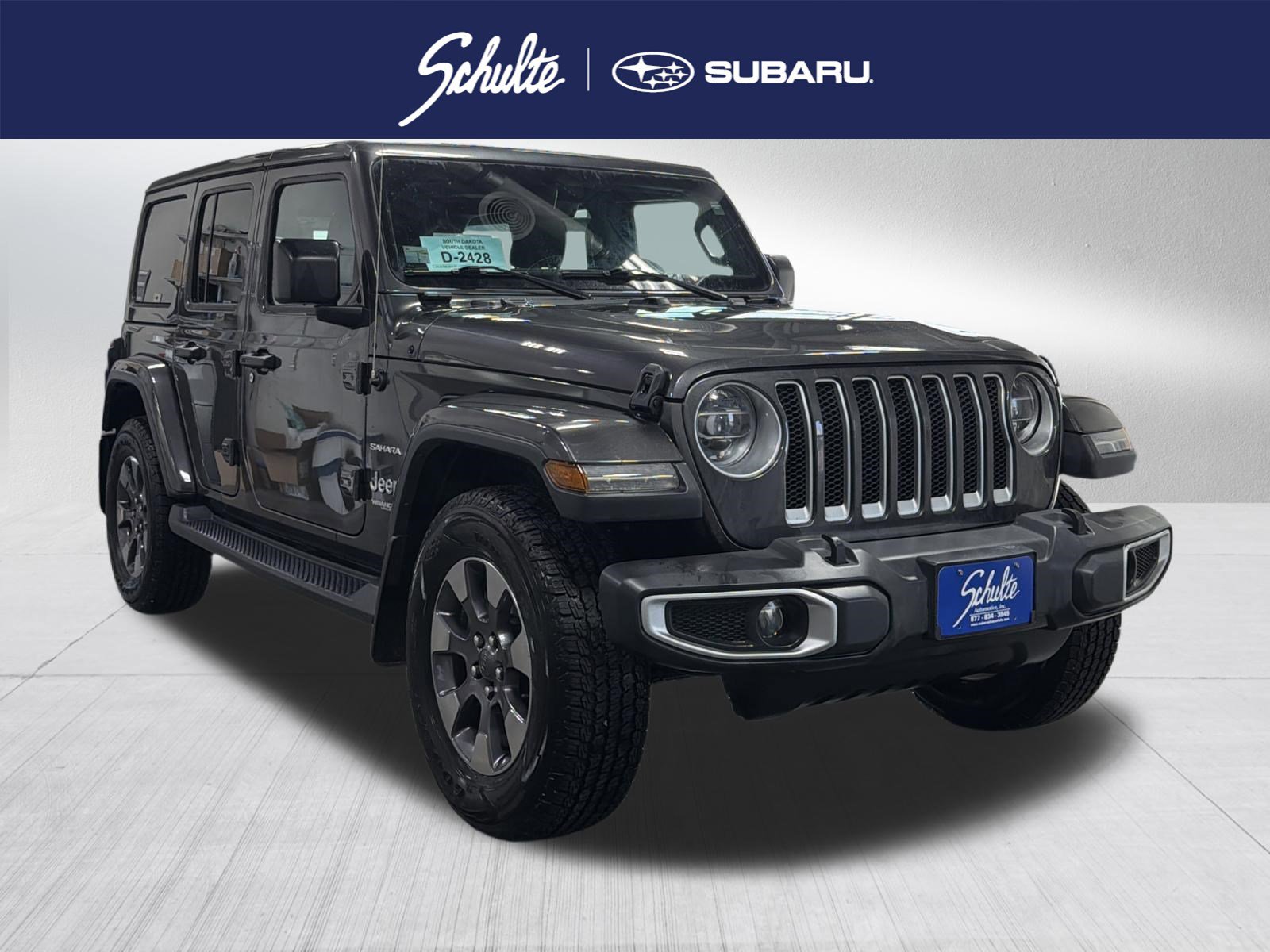 Used 2018 Jeep Wrangler Unlimited Sahara image 1