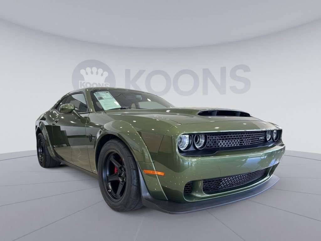 Used 2018 Dodge Challenger SRT Demon w/ Leather Front Seat Group RWD image 8