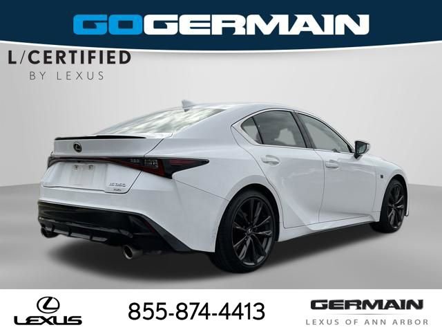 Certified 2023 Lexus IS 350 F Sport w/ Accessory Package 2 image 8