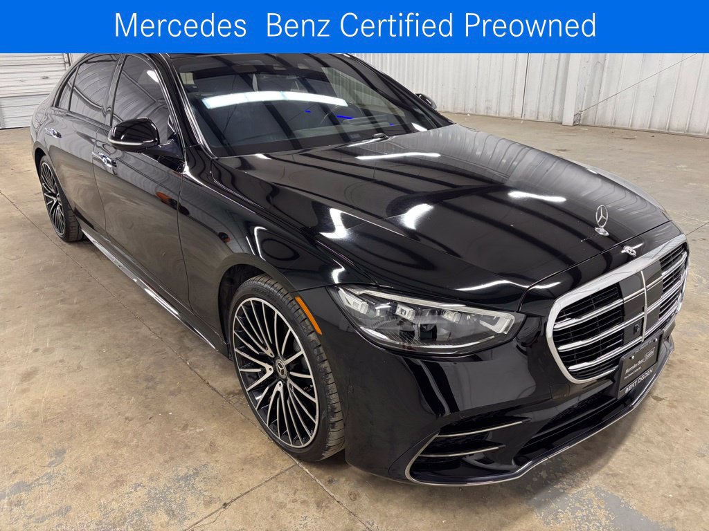 Certified 2023 Mercedes-Benz S 500 4MATIC w/ AMG Line image 2