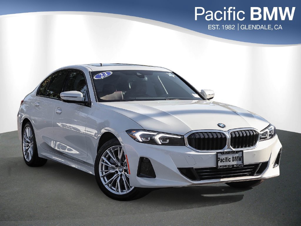 Certified 2023 BMW 330i Sedan w/ Driving Assistance Package RWD image 1