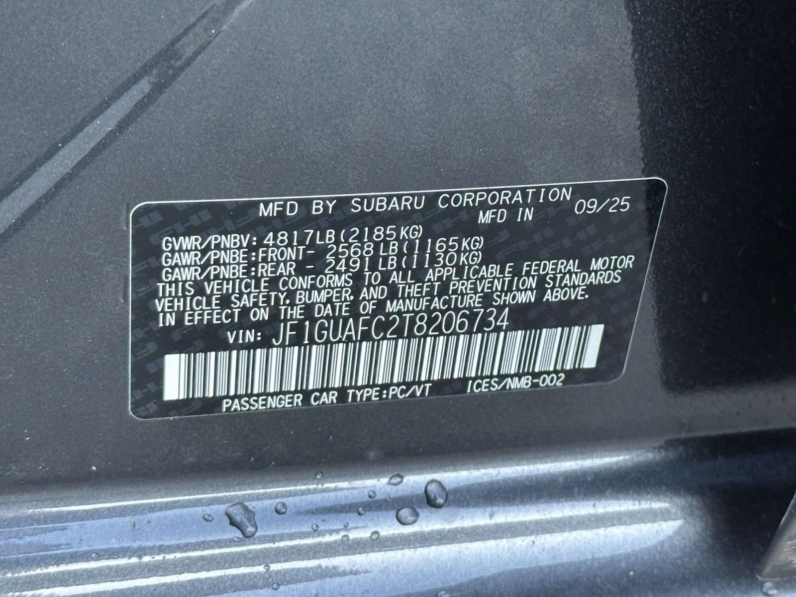 New 2026 Subaru Impreza 2.0i Sport image 15