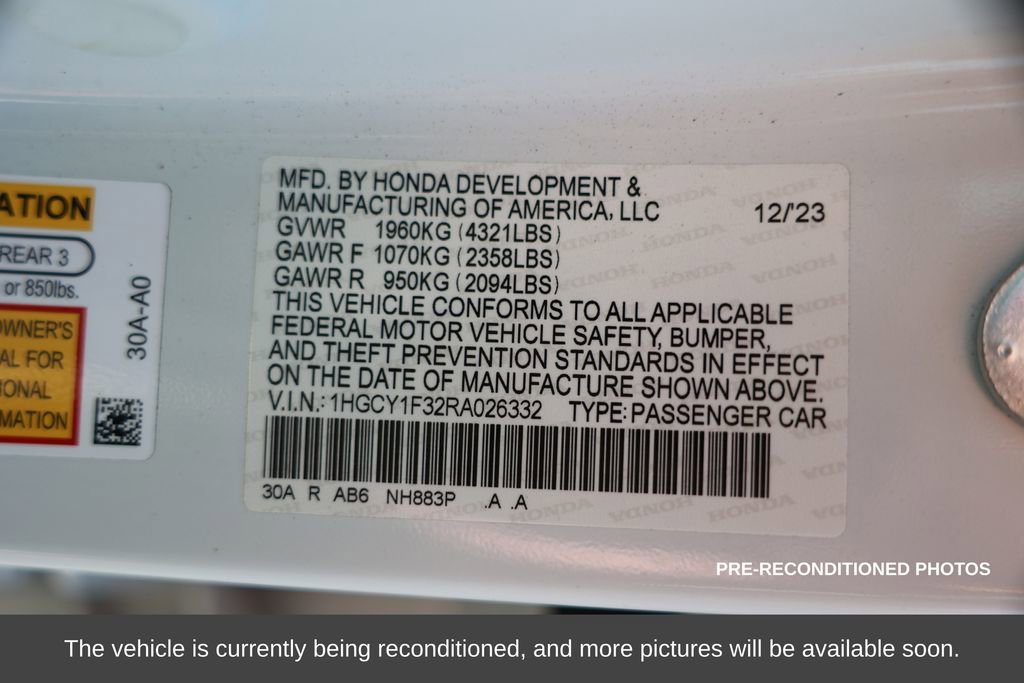 Used 2024 Honda Accord EX image 35