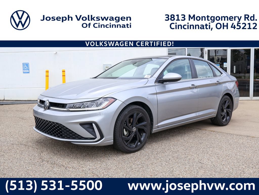 Certified 2026 Volkswagen Jetta SE w/ Black Wheel Package FWD image 1