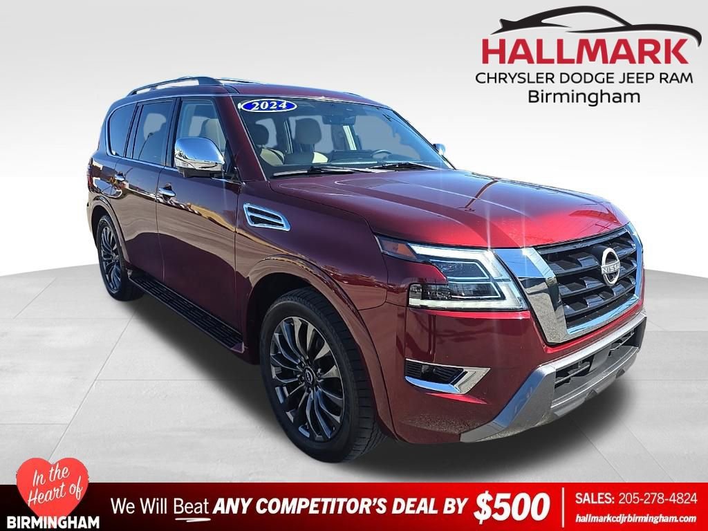 Used 2024 Nissan Armada Platinum w/ Cargo Package image 1