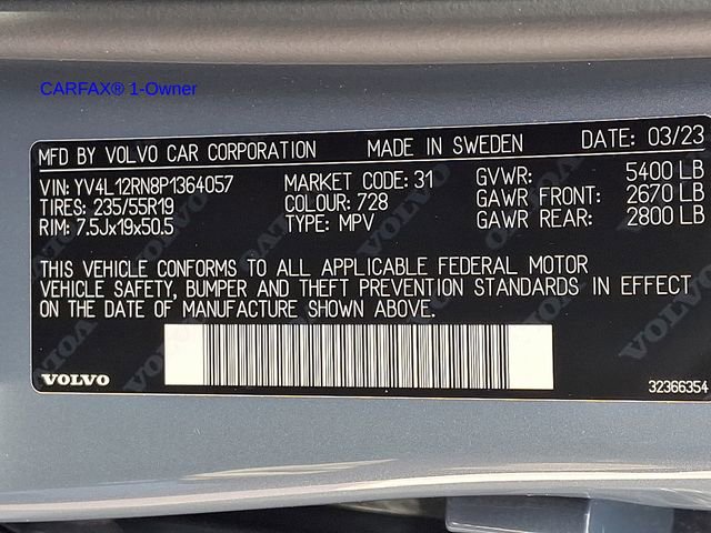 Certified 2023 Volvo XC60 B5 Plus image 27