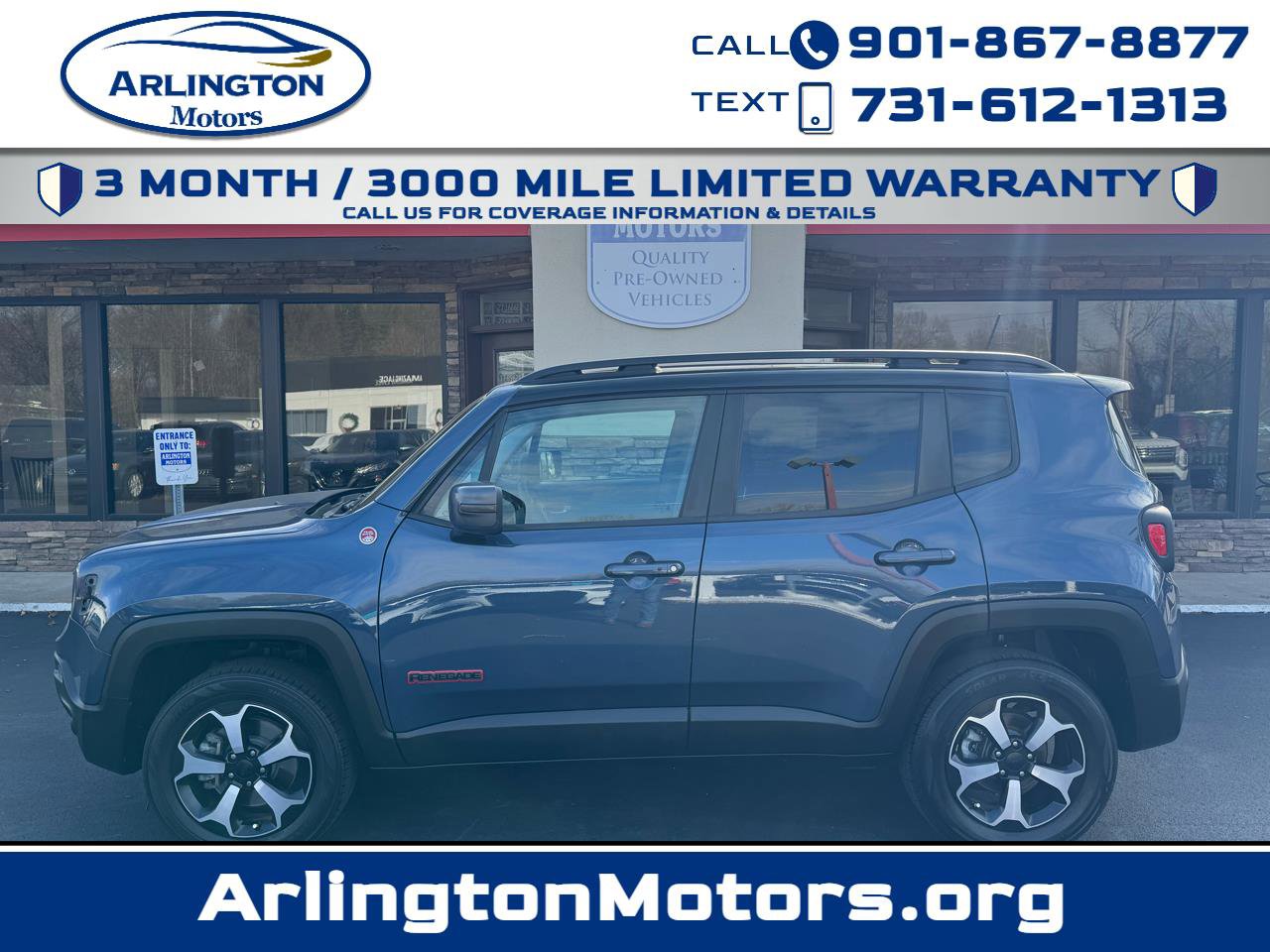Used 2020 Jeep Renegade Trailhawk w/ Cold Weather Group