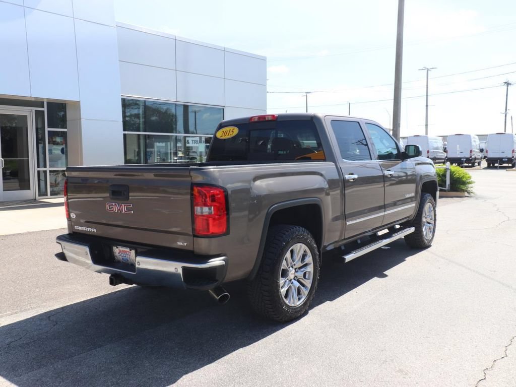 Used 2015 GMC Sierra 1500 SLT w/ SLT Crew Cab Value Package RWD image 15