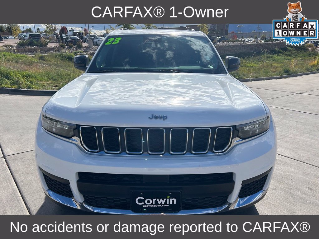 Used 2023 Jeep Grand Cherokee L Laredo w/ Luxury Tech Group I AWD/4WD image 2