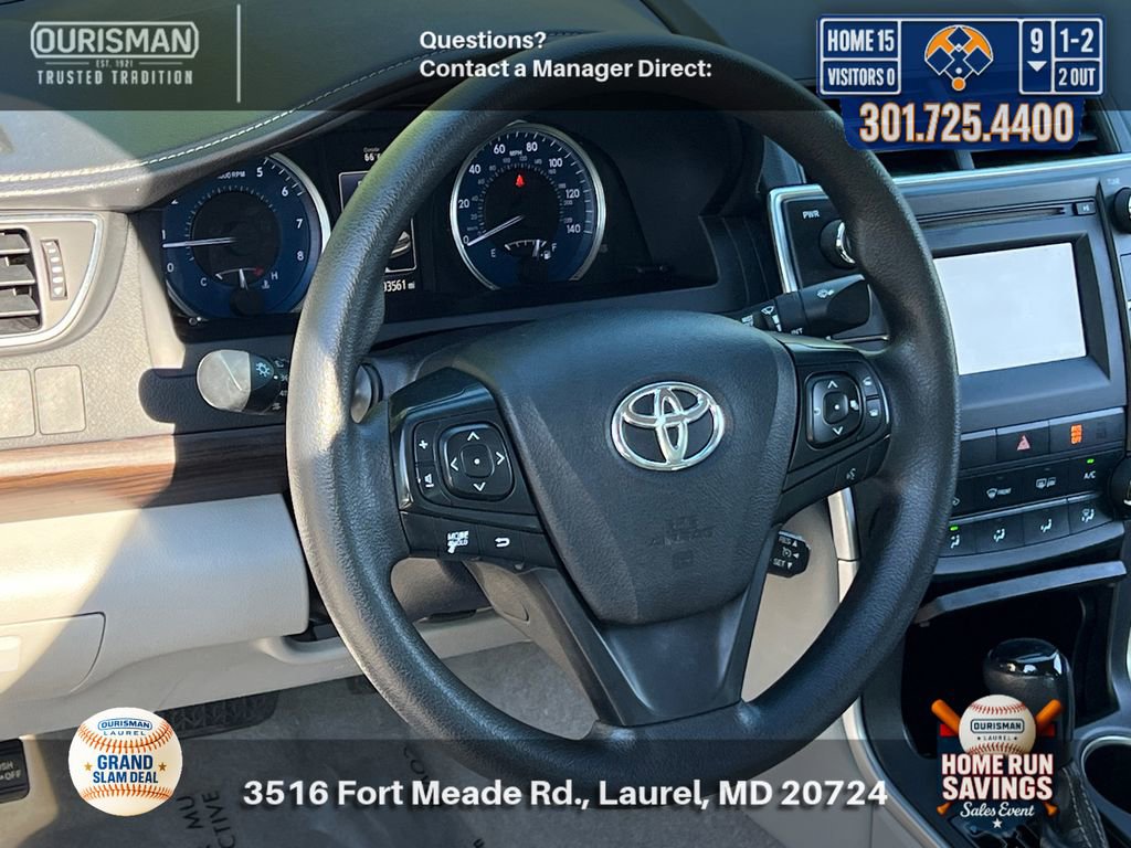 Used 2016 Toyota Camry LE FWD image 9