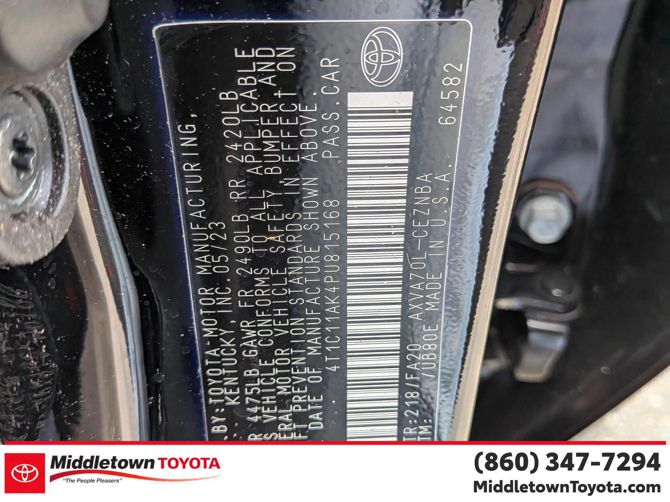 Certified 2023 Toyota Camry LE image 26