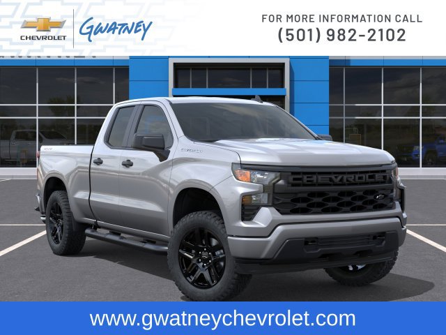 New 2026 Chevrolet Silverado 1500 Custom w/ Turbomax Blackout Package AWD/4WD image 7