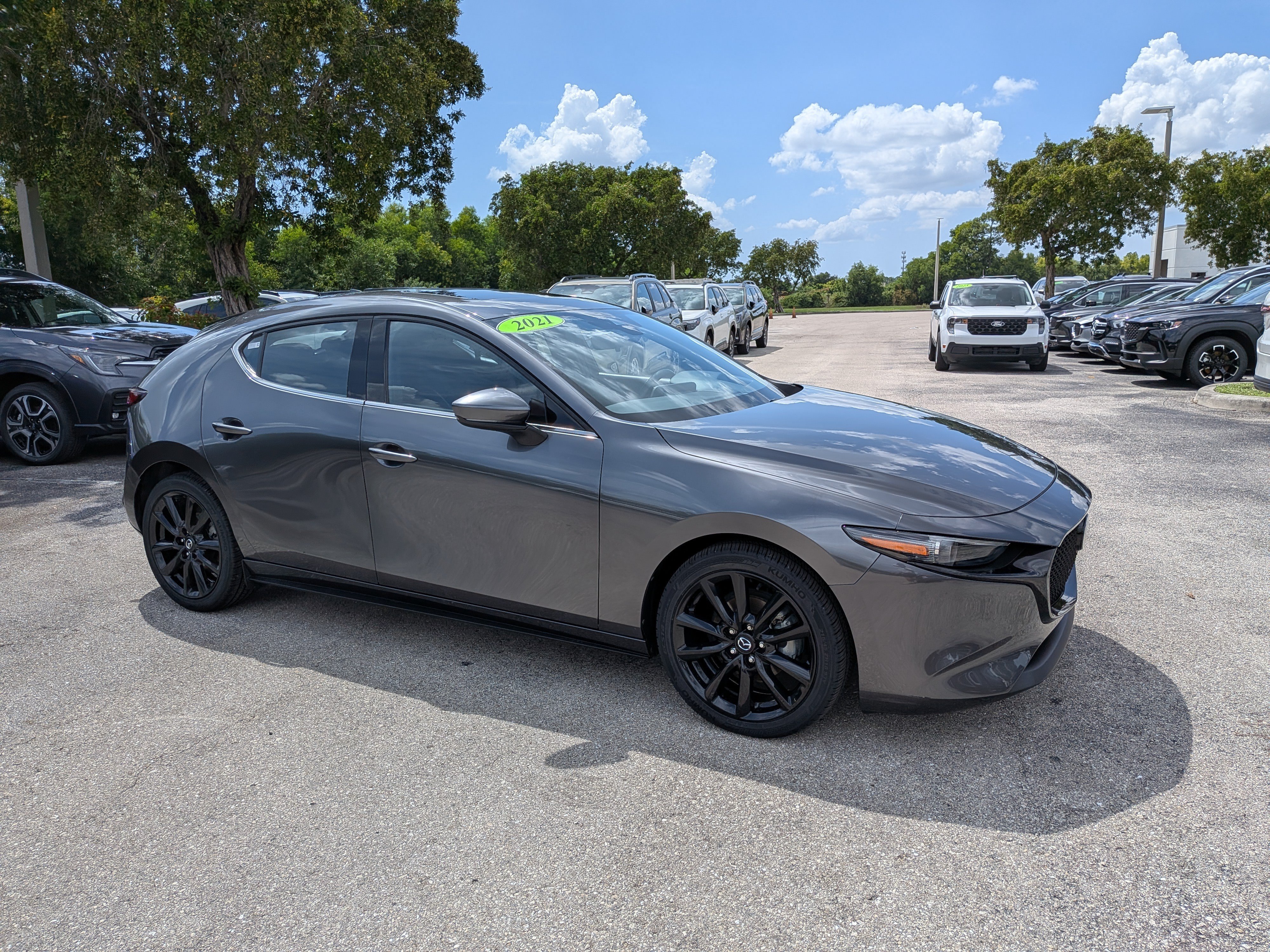 Certified 2021 MAZDA MAZDA3 s FWD image 1