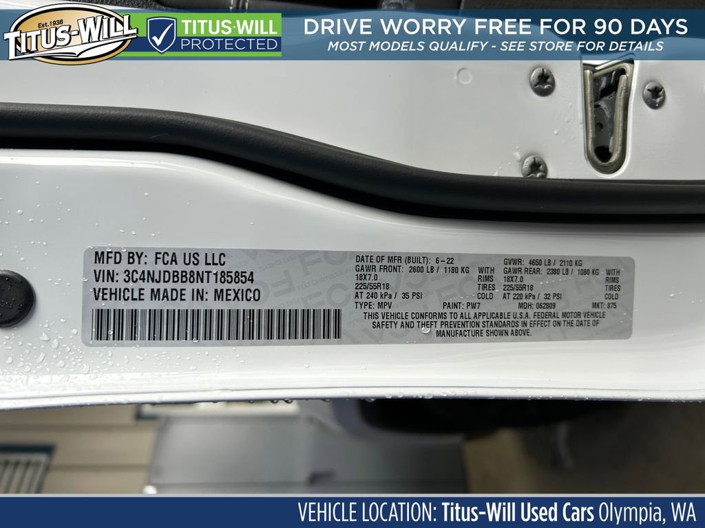 Used 2022 Jeep Compass Altitude image 1