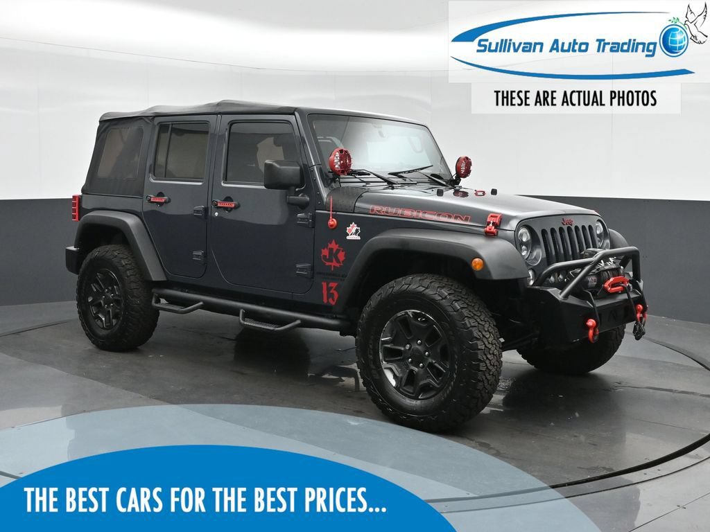 Used 2016 Jeep Wrangler Unlimited Rubicon w/ Connectivity Group AWD/4WD image 1