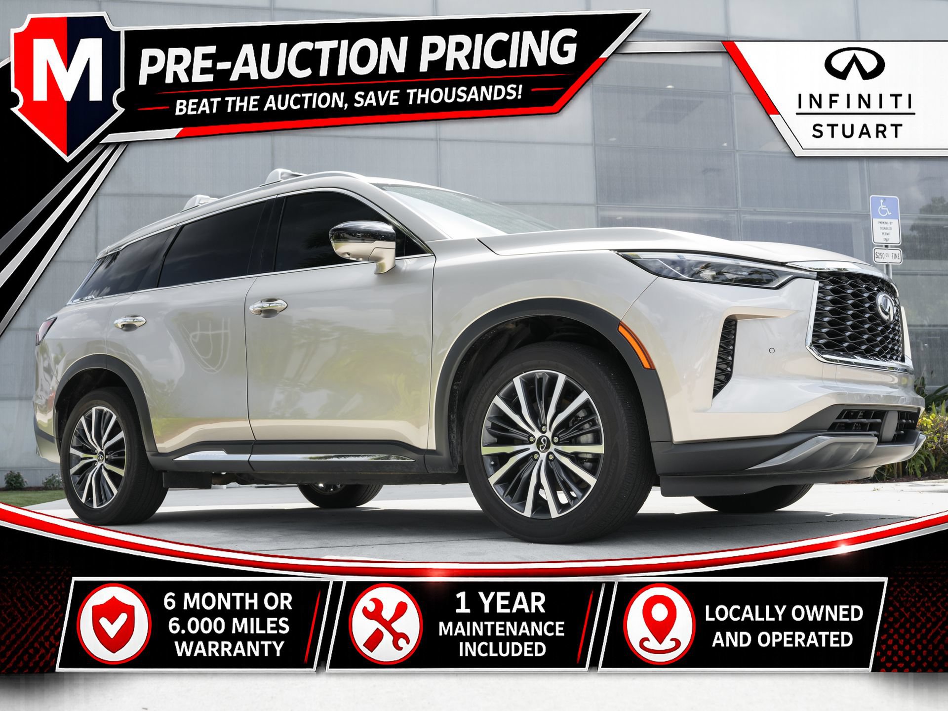 Used 2025 INFINITI QX60 Sensory w/ Vision Package AWD/4WD image 1