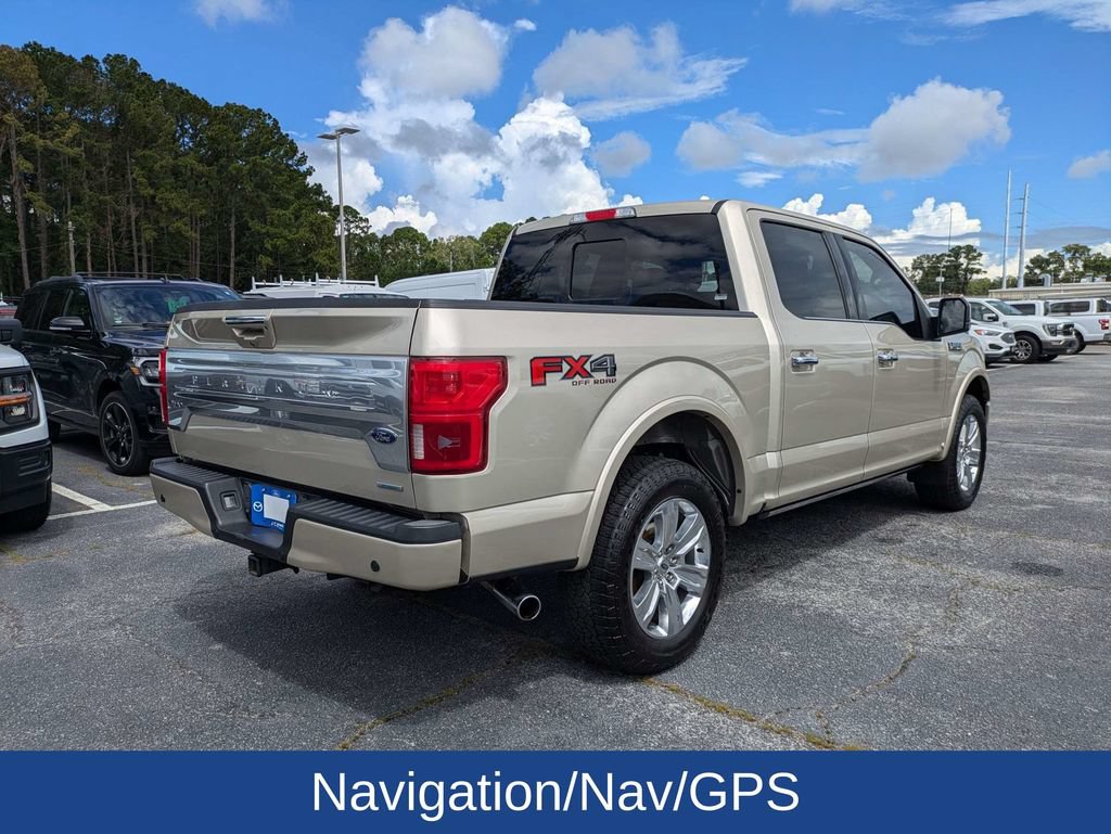 Certified 2018 Ford F150 Platinum w/ Equipment Group 701A Luxury AWD/4WD video 4