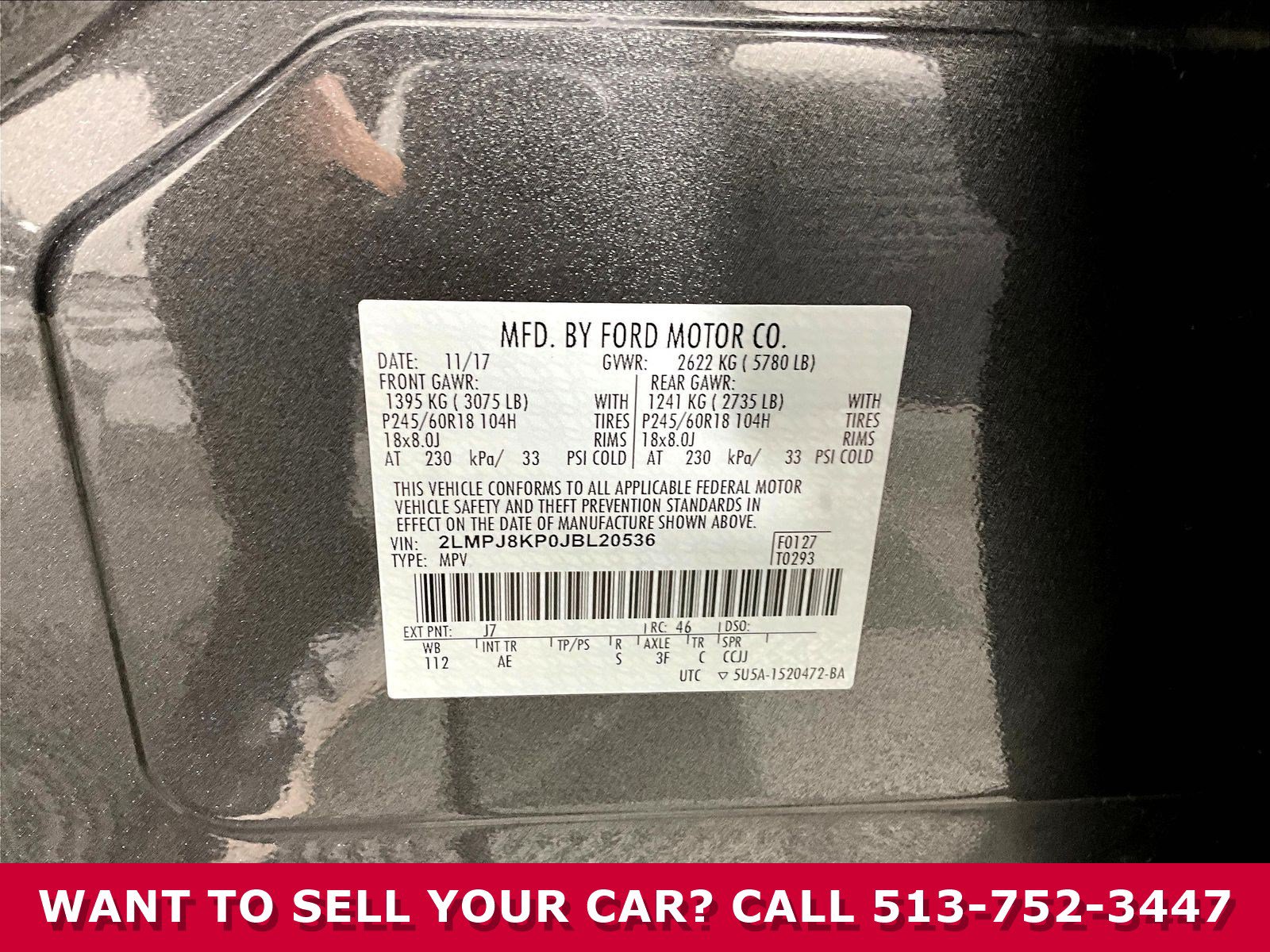 Used 2018 Lincoln MKX Select w/ Select Plus Package AWD/4WD image 19
