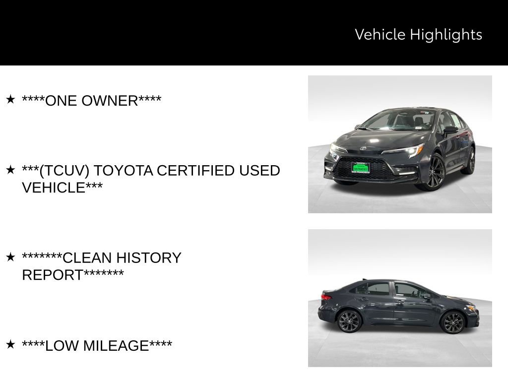 Certified 2024 Toyota Corolla XSE FWD image 46
