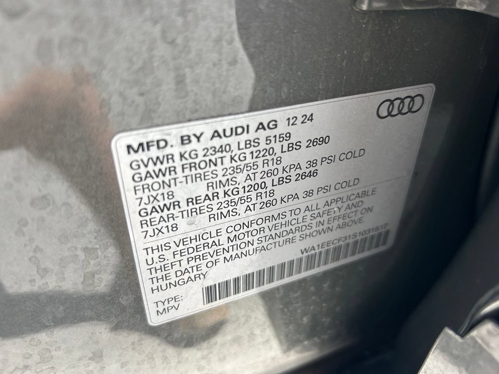 Used 2025 Audi Q3 2.0T Premium Plus w/ Premium Plus Package AWD/4WD image 10